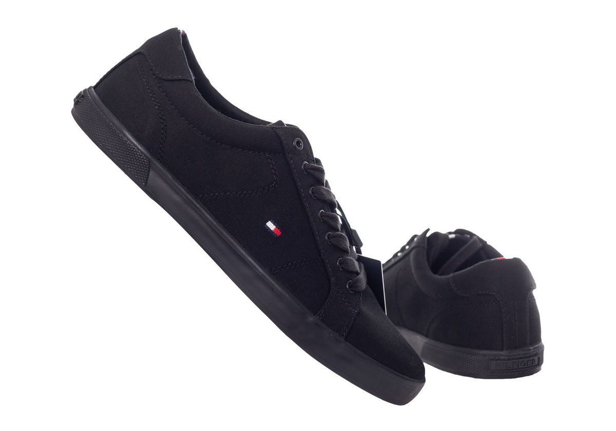 Tommy  Hilfiger Buty Męskie Trampki Harlow 1D Black Fm0Fm00596 0Gj 43
