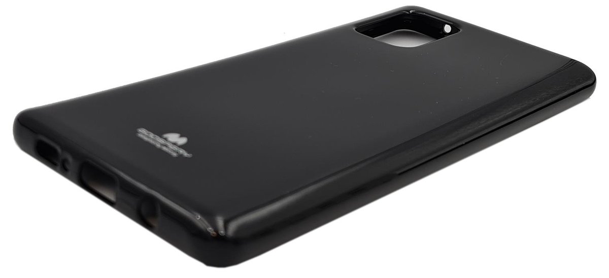 JELLY CASE silikon etui do Galaxy A71 5G - BLACK