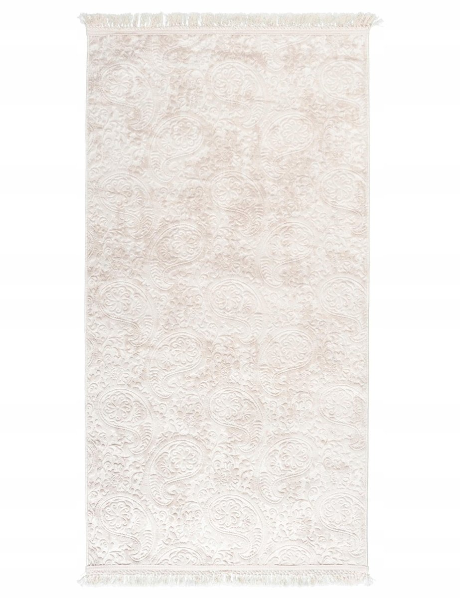 MULTI-DECOR Dywan Prestige beżowy 120 x 180 cm z frędzlami