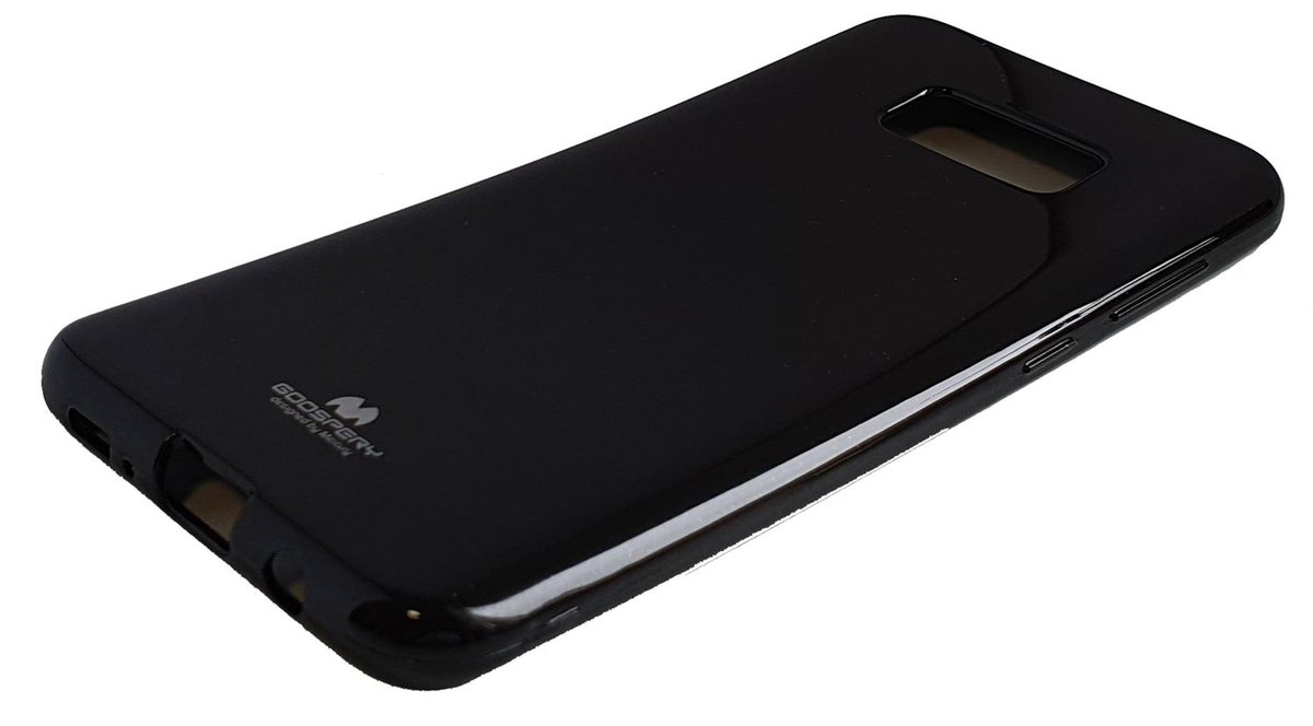 JELLY CASE silikon etui do Galaxy S8+ - BLACK