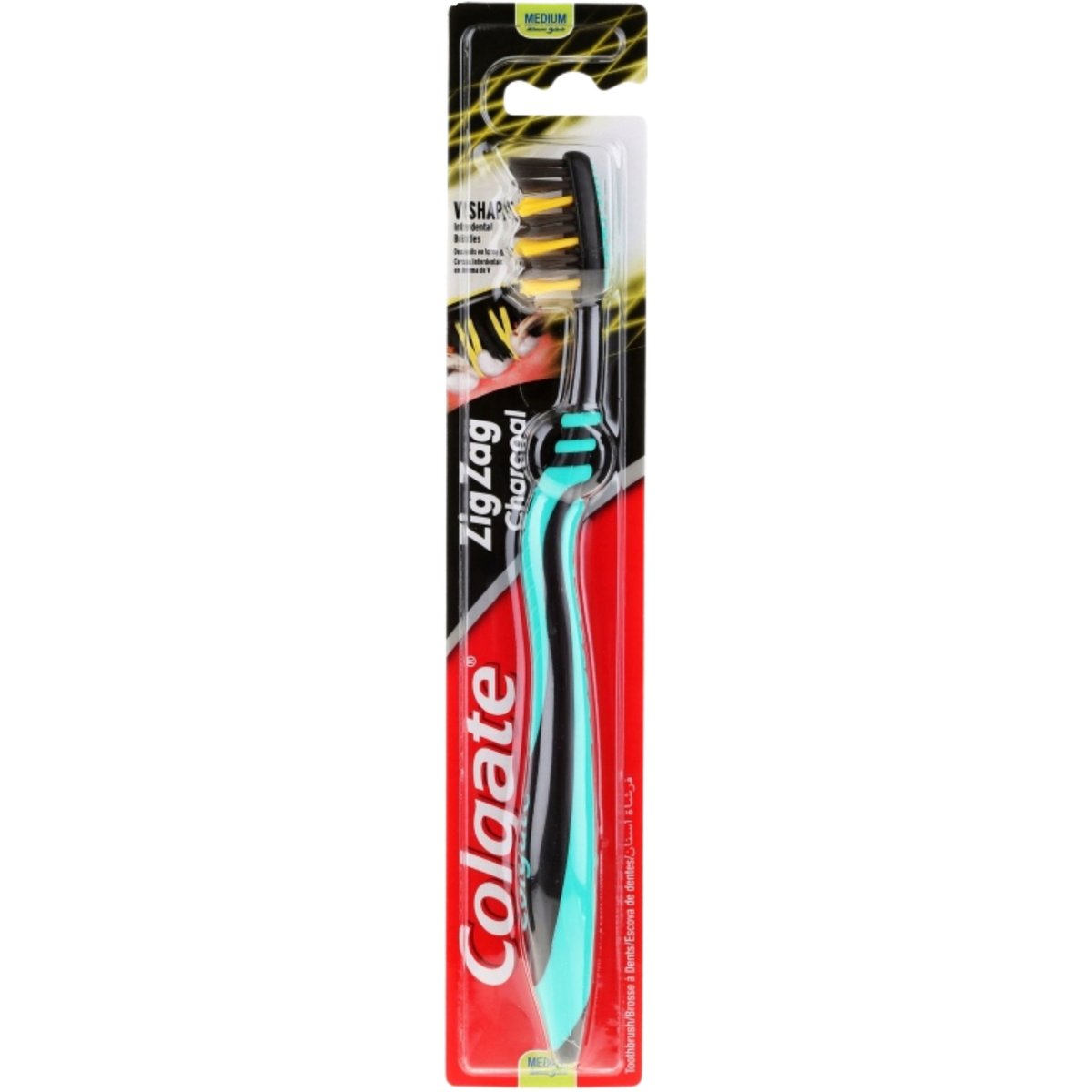 Colgate Szczoteczka Weglowa Zig Zag Medium