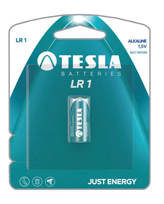 TESLA TESLA BATERIA LR1 1 SZT ALKALICZNA BLISTER FOLIOWY batTS_LR1_A_900x1