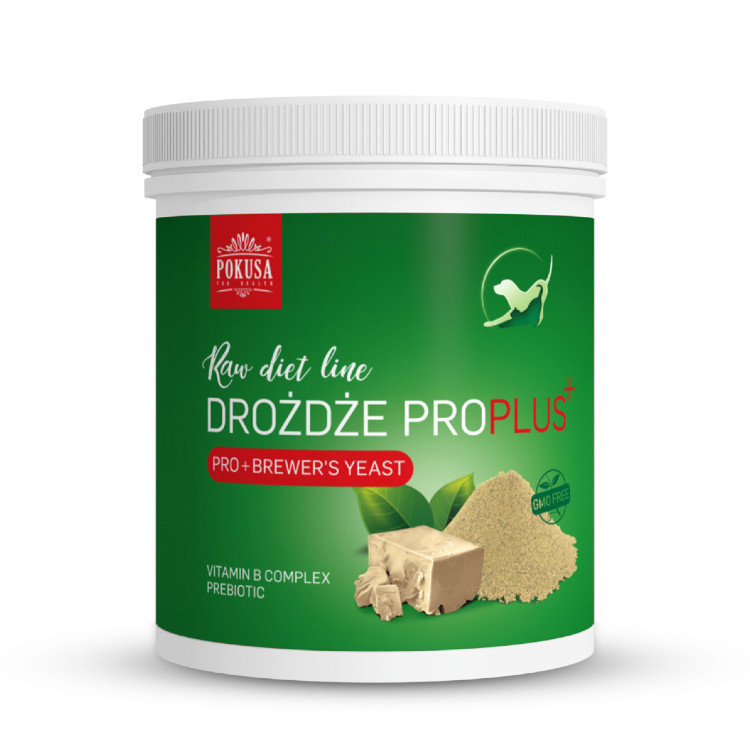 Zdjęcia - Leki i witaminy PSA POKUSA RawDietLine Drożdże browarnicze ProPlus 1000g 