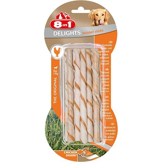 8IN1 Przysmak Delights Twisted Sticks