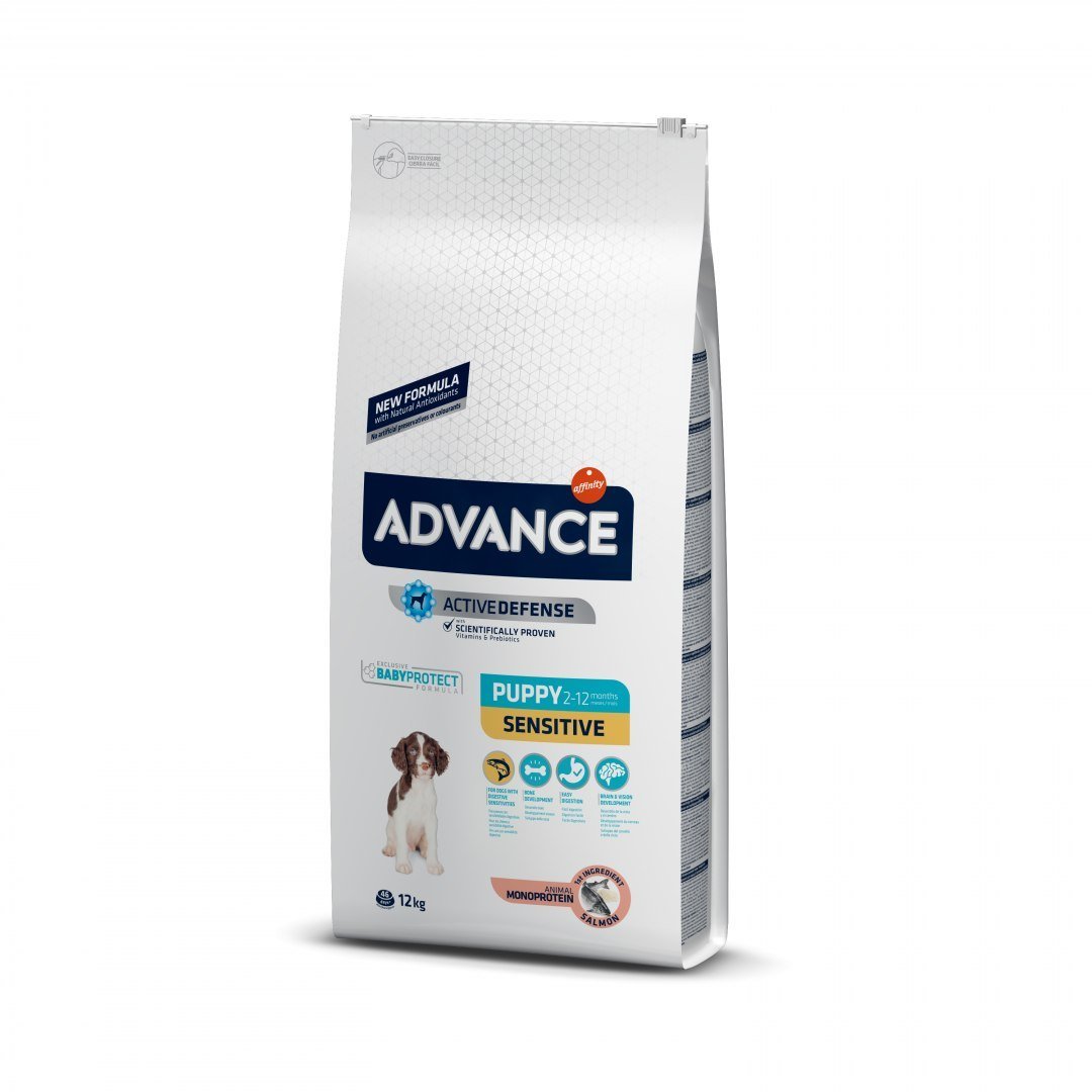 Advance Puppy Sensitive psów podszewka 12 kg