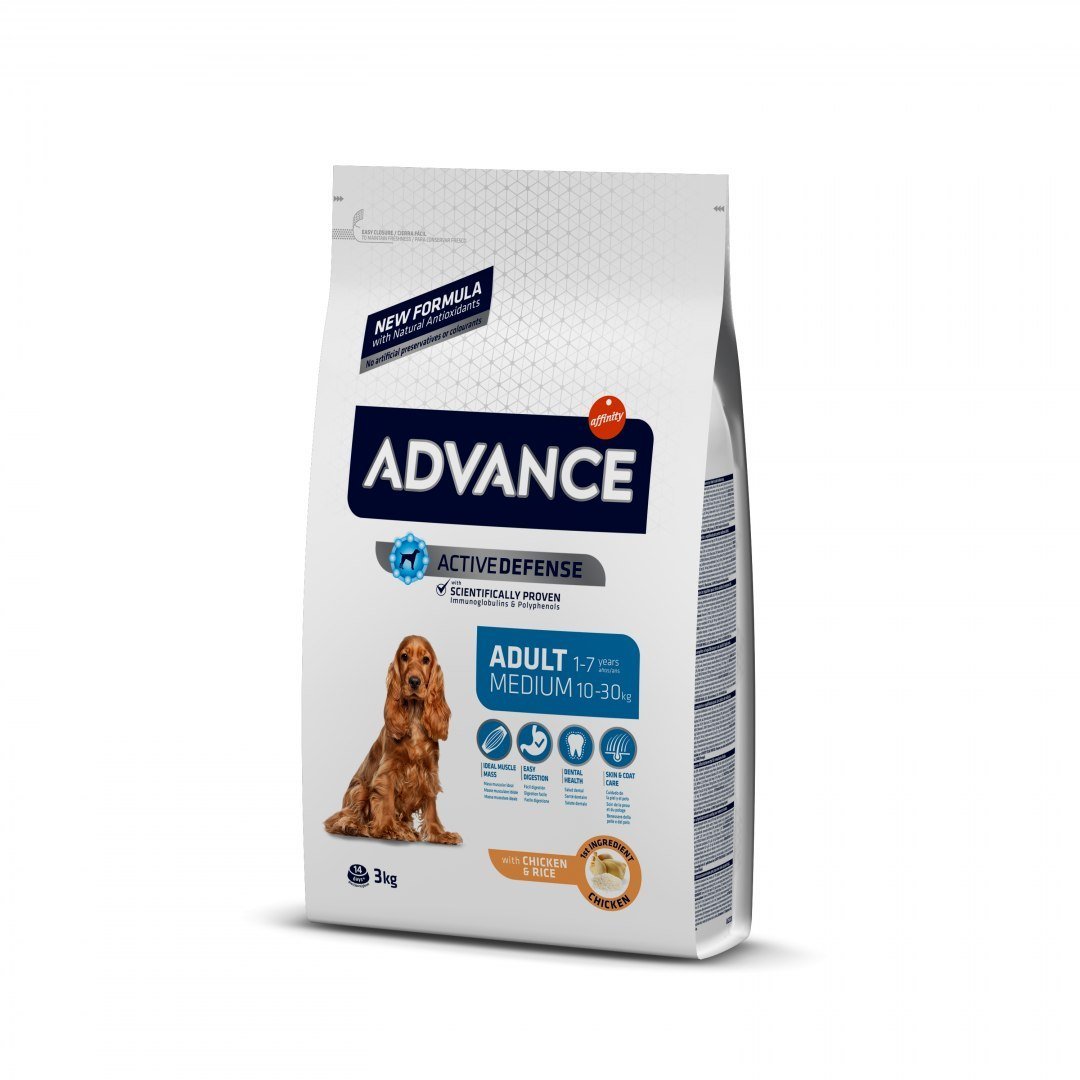 Advance Medium Adult 1 7 lata paszy pies 3 kg 508319