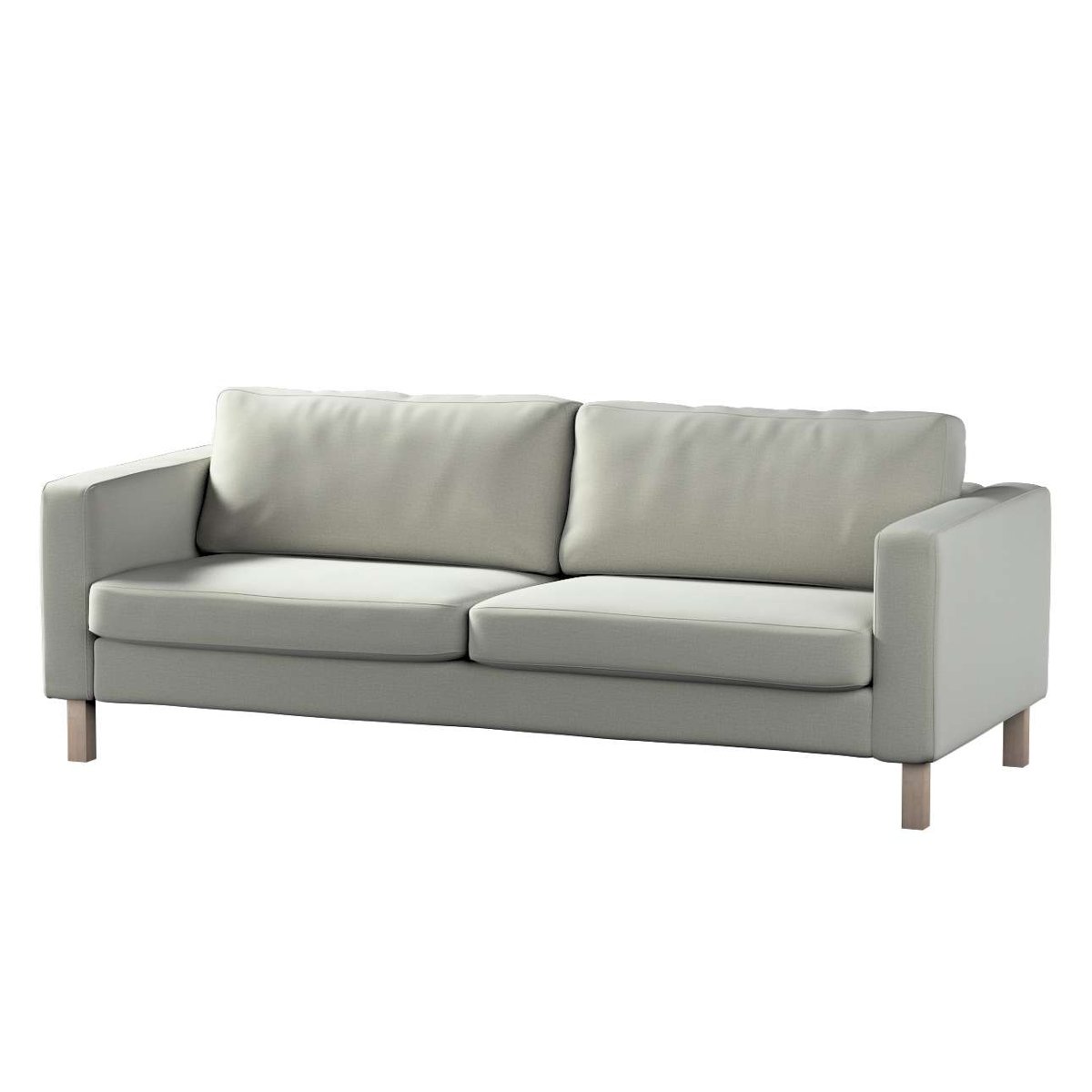 Dekoria pl pl Pokrowiec na sofę Karlstad rozkładaną pastelowo miętowy welwet 224 x 89 x 64 cm Ingrid 1017-705-41
