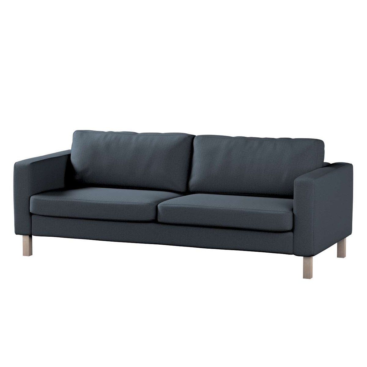Dekoria pl pl Pokrowiec na sofę Karlstad rozkładaną niebieski 224 x 89 x 64 cm Etna 1017-705-30