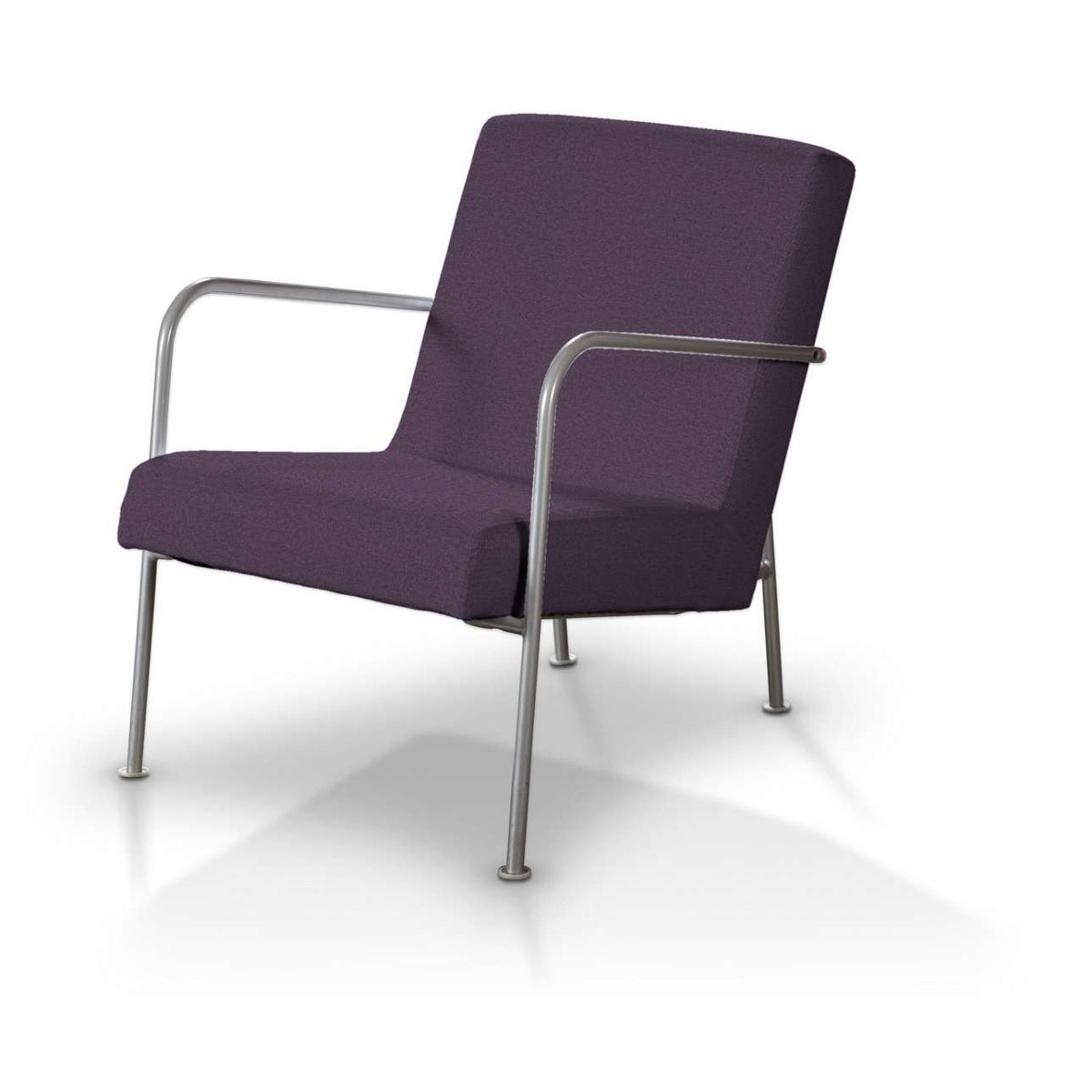 Dekoria pl pl Pokrowiec na fotel Ikea PS fioletowy fotel Ikea PS Etna 671-161-27