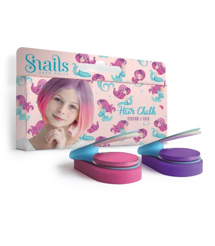 Snails Snails XMASS - Hair Chalk Mermaid Zmywalne Kredy do włosów 2szt