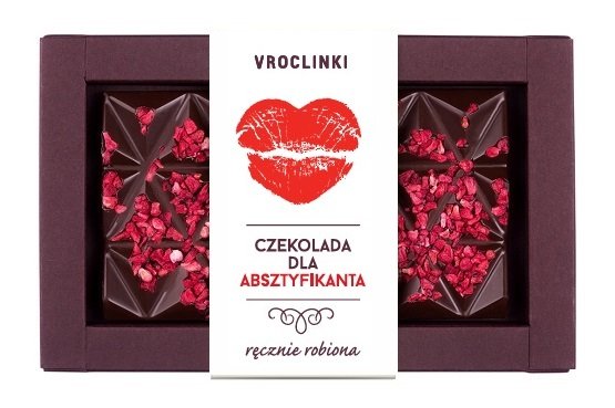 Czekolada Gorzka Z Malinami Dla Absztyfikanta
