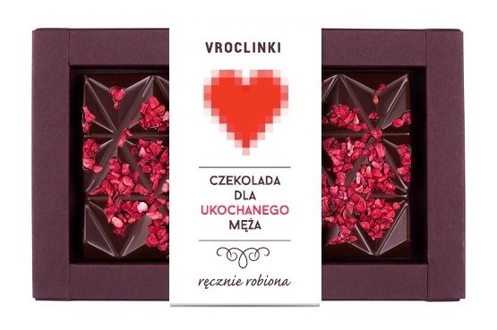 Czekolada Gorzka Z Malinami Dla Ukochanego Męża