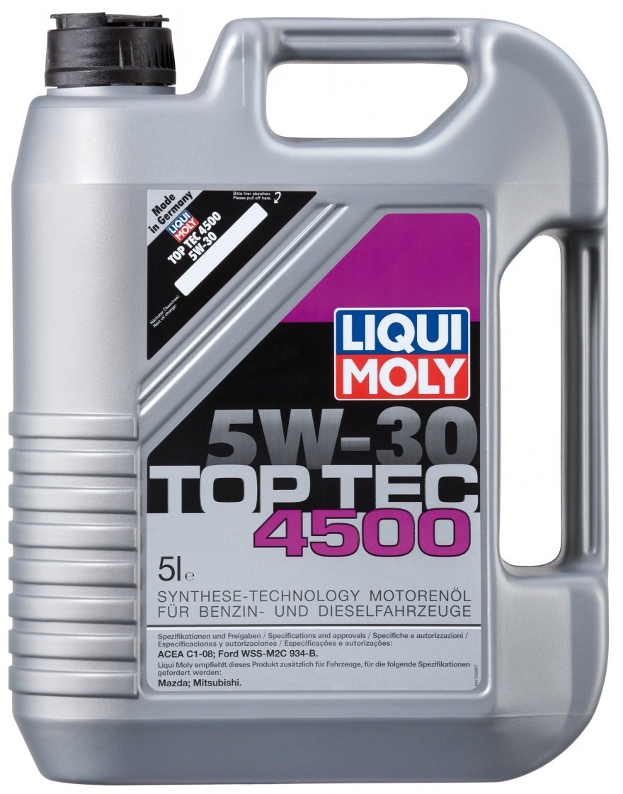Liqui Moly TOP TEC 4500 5W-30 5L Pojemnik 3729