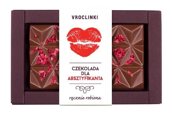 Czekolada Mleczna Z Malinami Dla Absztyfikanta