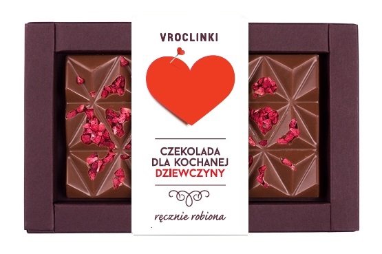 Czekolada Mleczna Z Malinami Dla Kochanej Dziewczyny