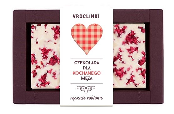 Czekolada Biała Z Żurawiną Dla Kochanego Męża