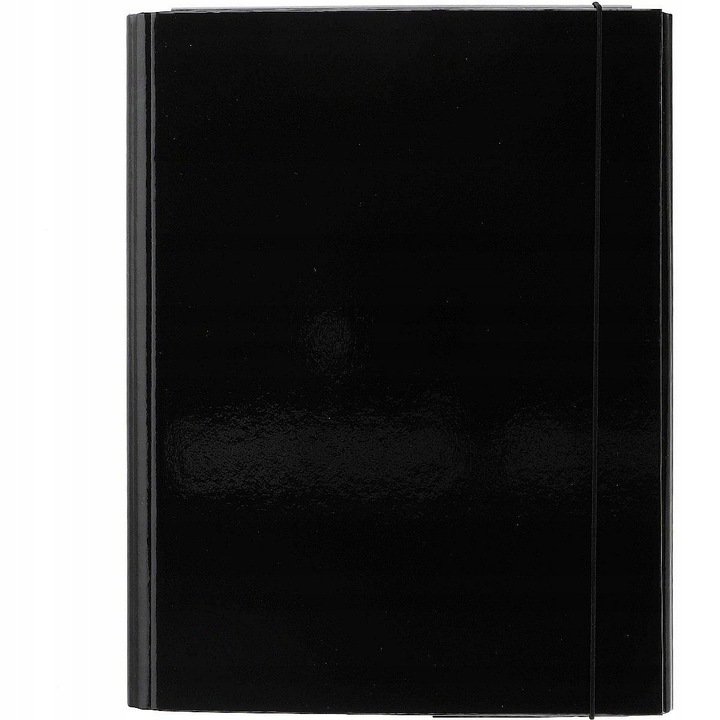 Vaupe Teczka skrzydłowa A4 z gumką czarna 310 UP5211