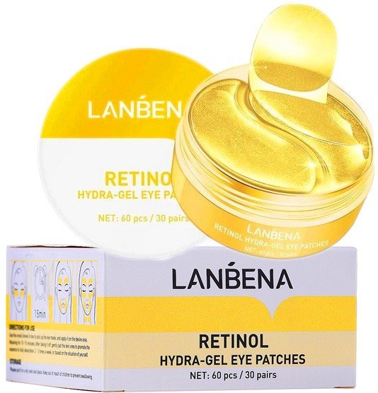 Lanbena Płatki Pod Oczy Odmładzające Retinol