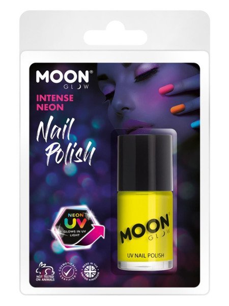 Moon Glow, Lakier Do Paznokci, Neon Uv, Żółty