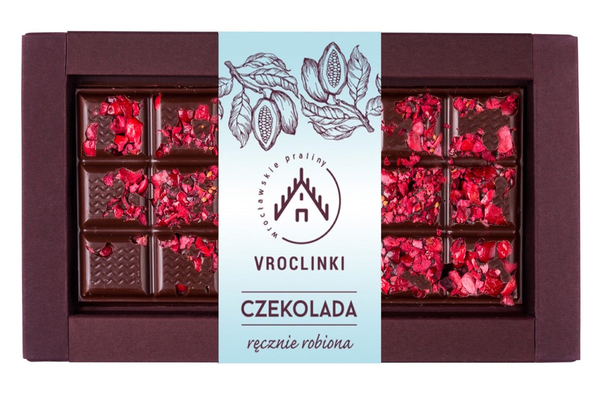 Czekolada Gorzka Z Żurawiną - Blue