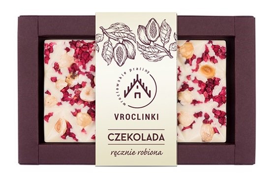 Czekolada Biała Z Żurawiną I Orzechami Laskowymi - Ecru