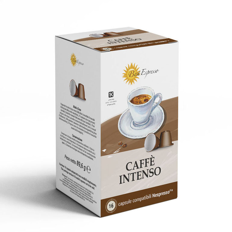 Best Espresso Kapsułki do Nespresso 16 szt. INTENSO - intensywna