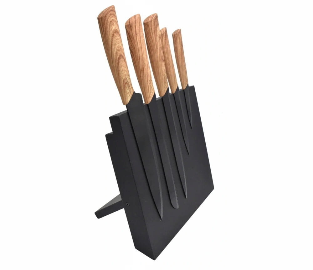 Zestaw Noży Z Blokiem Magnetycznym 6 El. Brunbeste Bb-1769