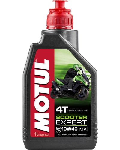 Motul SCOOTER EXPERT Olej silnikowy 4T 10W40 półsyntetyczny 1litr 101257 SCOOTER EXP1L