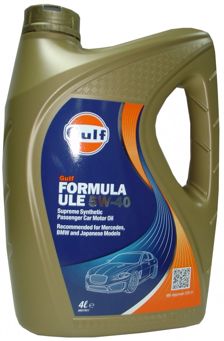 Gulf formula ule 5w40 4l