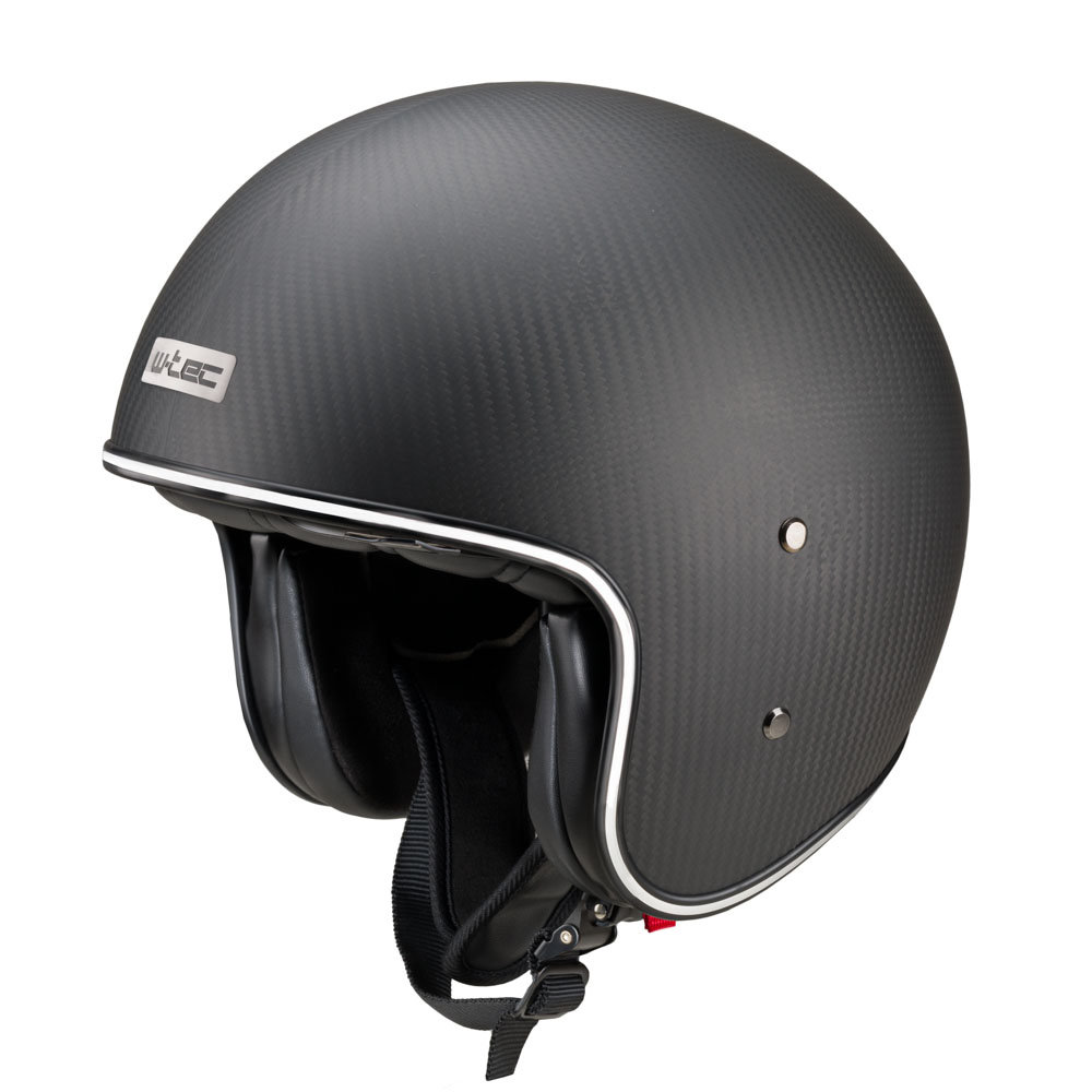 W-TEC Kask motocyklowy otwarty Angeric Matt Carbon, Matt Carbon, XL (61-62) 22410-XL