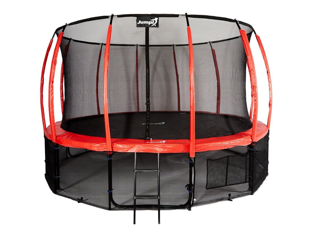 Jumpi Trampolina ogrodowa Maxy Comfort Plus 435cm/14ft fioletowa 9374-uniw