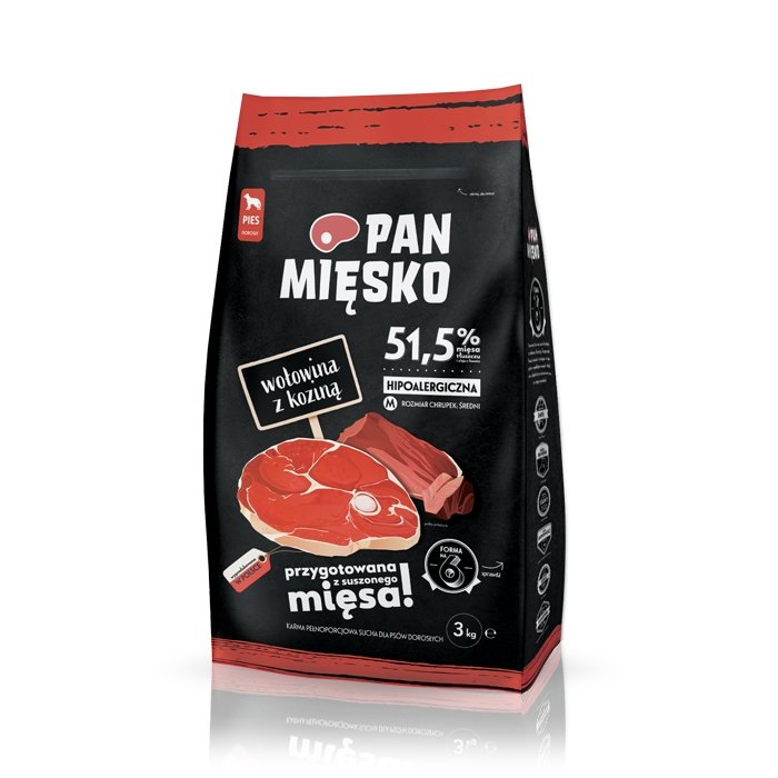 Pan Mięsko Wołowina z Koziną M 3kg