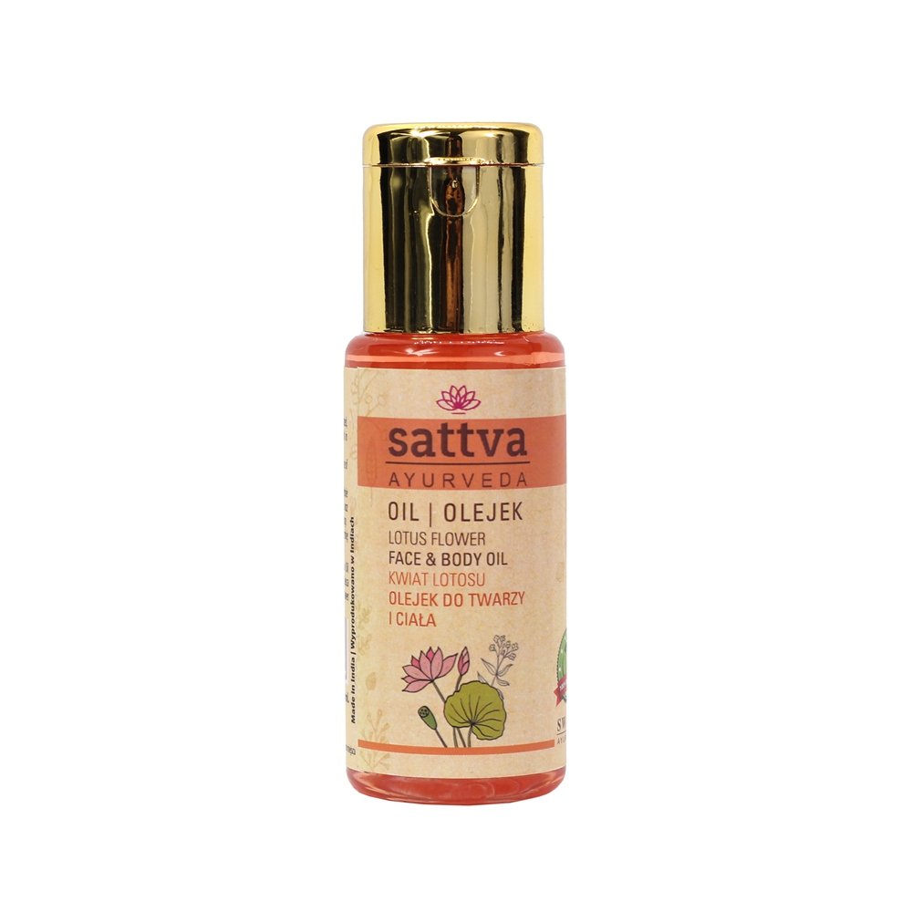 Sattva Sattva Face & Body Oil olejek do twarzy i ciała Lotus Flower 50ml primavera-5903794180369