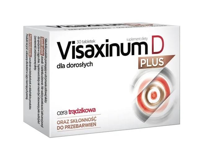 AFLOFARM FARMACJA POLSKA SP. Z O.O. Visaxinum D Plus 30 tabletek 3803141
