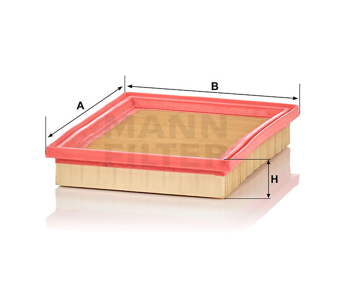 Zdjęcia - Filtr powietrza Mann  -filter C 2244 