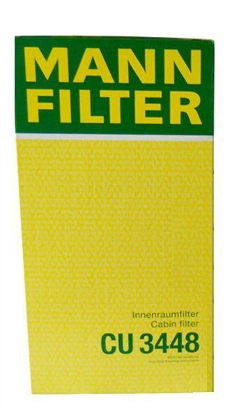 Zdjęcia - Filtr kabinowy Mann Filtr, wentylacja przestrzeni pasażerskiej -filter CU 3448 