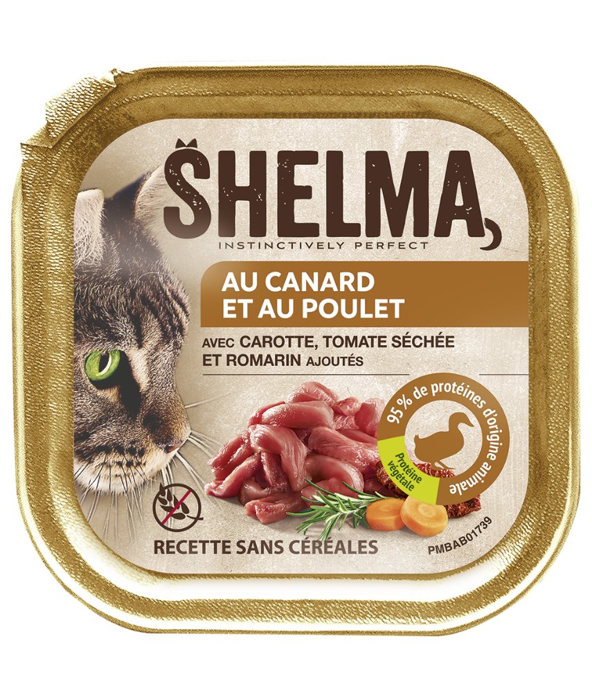 Shelma Alucup Cat Chicken And Duck, With Added Cranberries, Carrots, Sundried Tomats And Rosemary