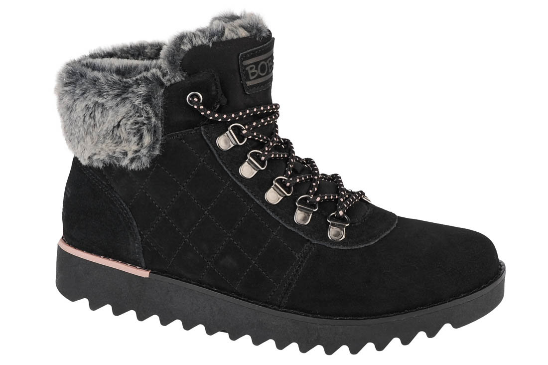 Skechers Bobs Mountain Kiss - Frontier Frenzy 113431-BLK, damskie buty zimowe czarne