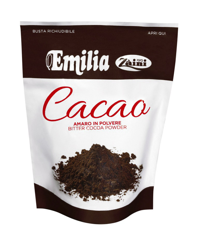 Zaini, kakao ciemne w proszku bez cukru Emilia, 150 g