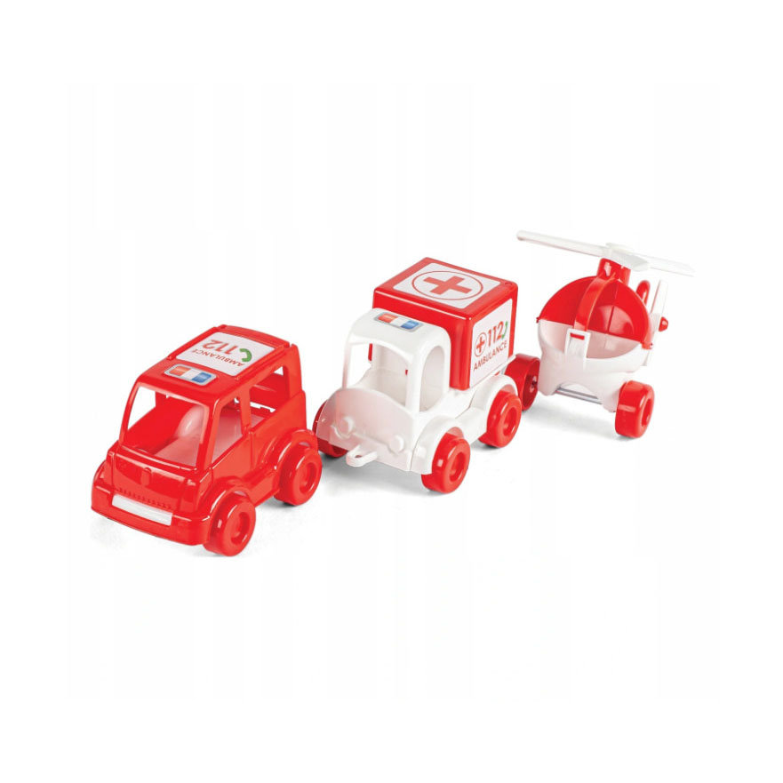 Wader ZESTAW AUTEK KID CARS POGOTOWIE 60025 60025