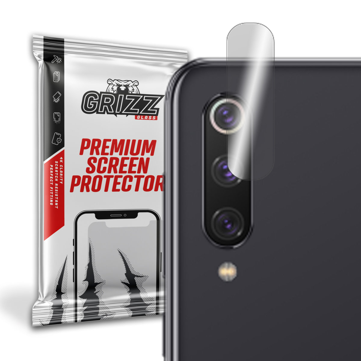 Grizzglass Hybridglass Camera Szkło Hybrydowe Na Obiektyw Do Xiaomi Mi 9 Se