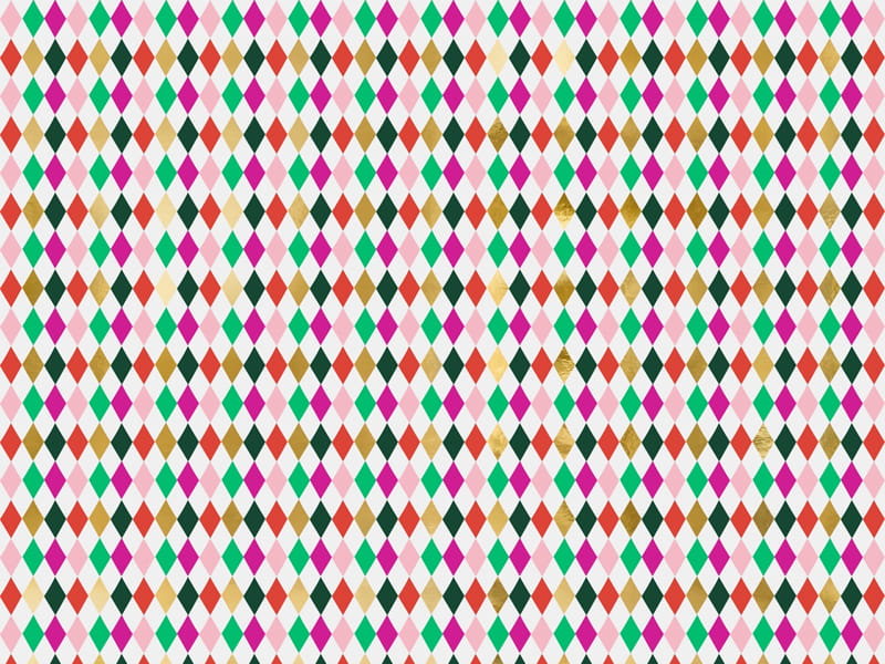 PartyDeco Papier do pakowania - Romby, 70x200cm PAP21 [16621476]