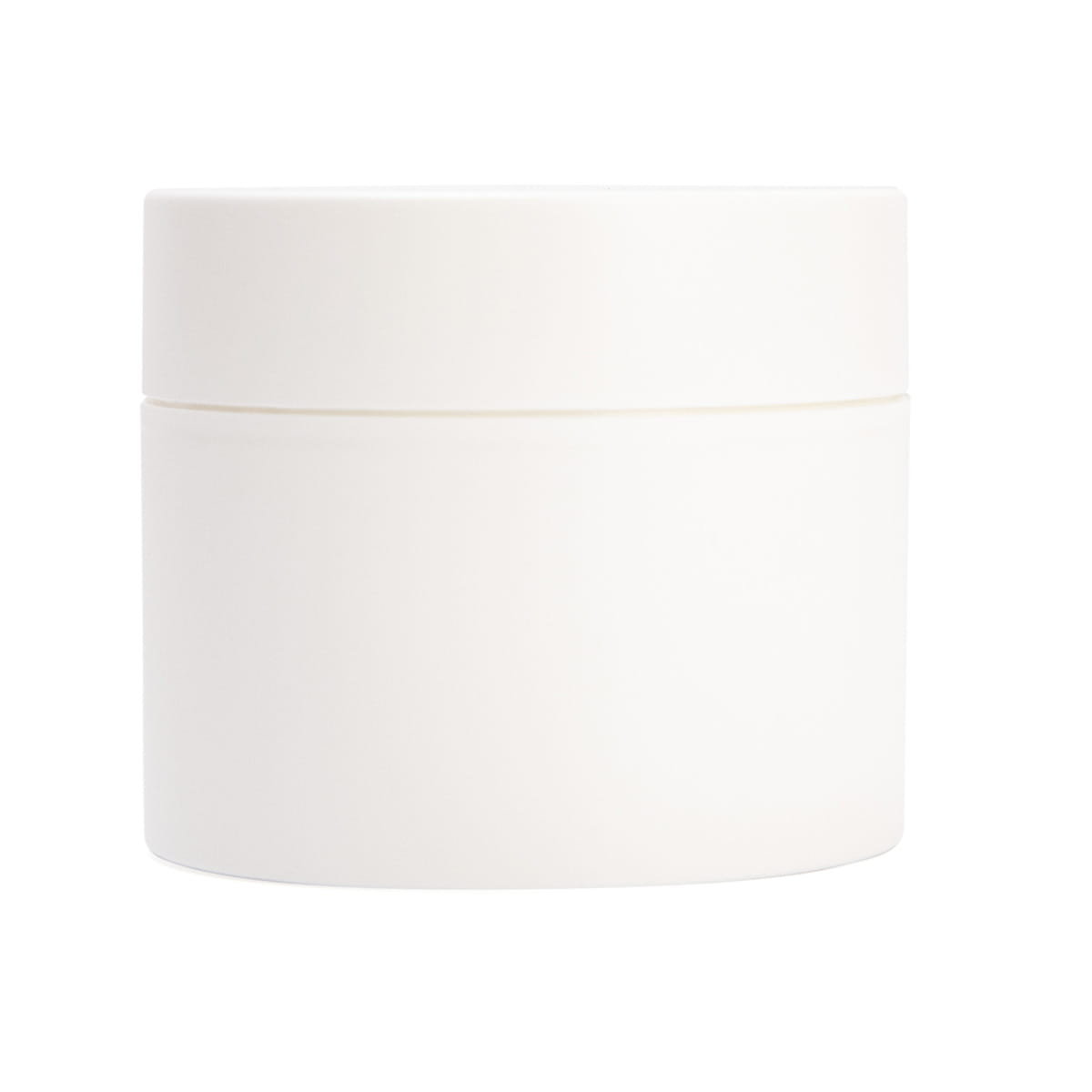 Biały pojemnik na żel, akryl, krem - 100ml