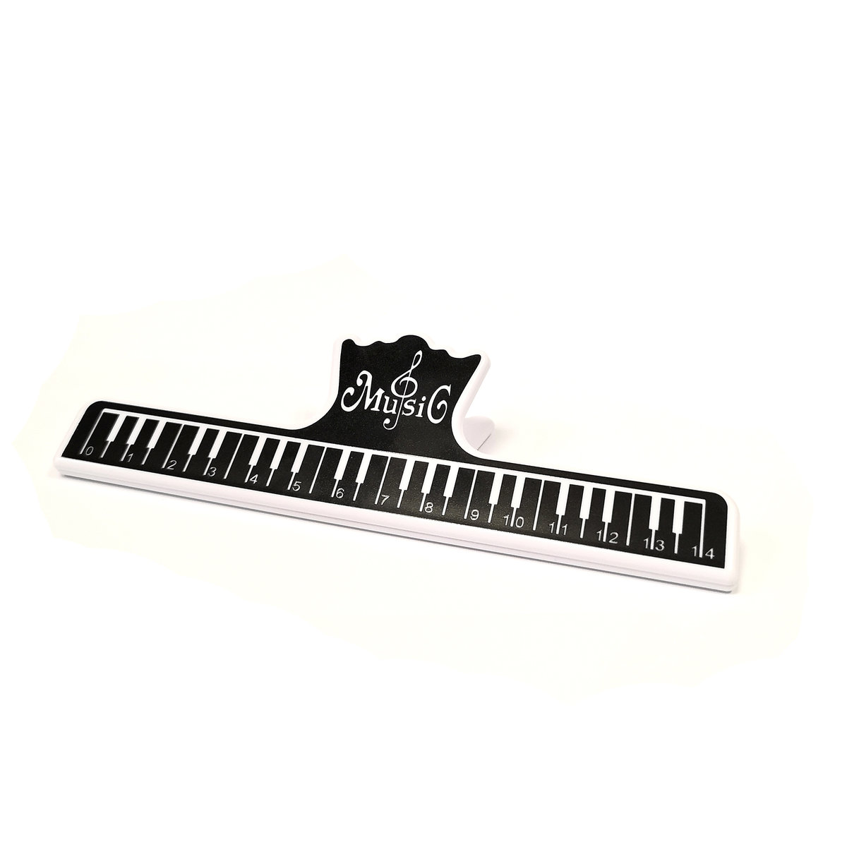 Klips Do Papieru Clip Piano Czarny