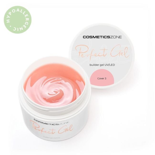 Żel do przedłużania paznokci brzoskwiniowy UV LED Perfect Gel Cover 3 - 100ml