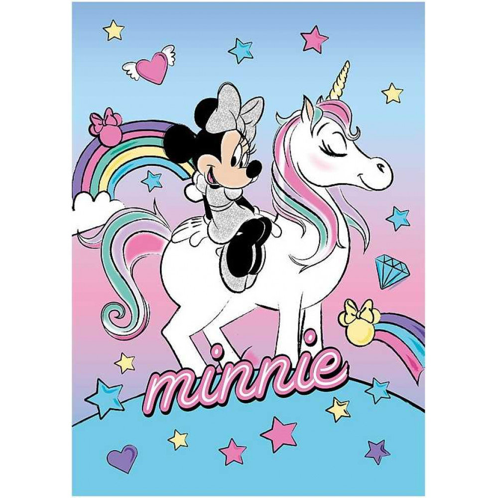 Koc Kocyk Z Polaru 100X140Cm Myszka Minnie