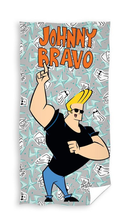 Ręcznik Kąpielowy 100% Bawełna 70X140 Johnny Bravo