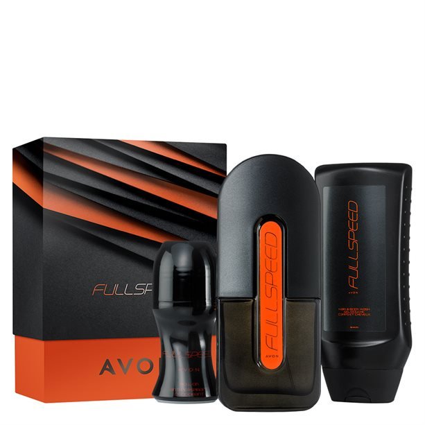 Avon Full Speed Nitro, zestaw kosmetyków, 3 szt.