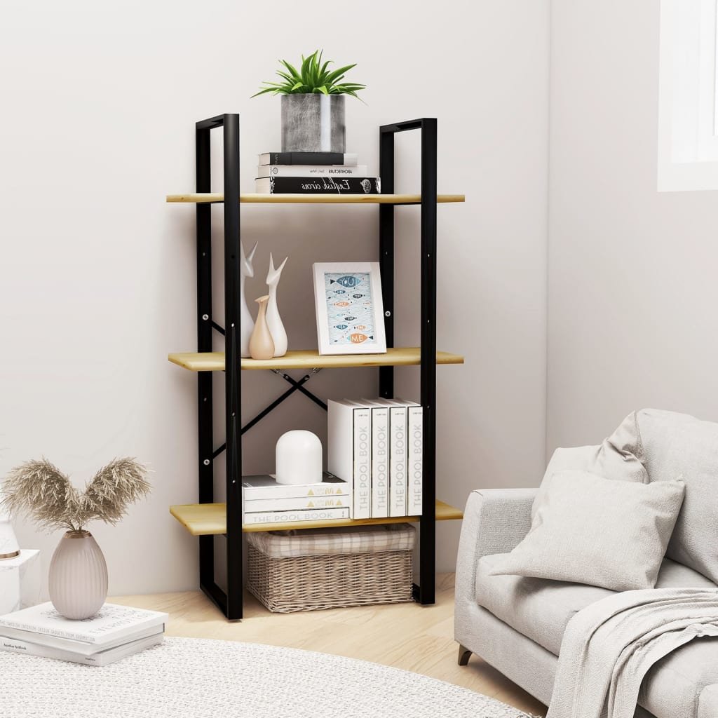 vidaXL Regał 60x30x105 cm lite drewno sosnowe 806512