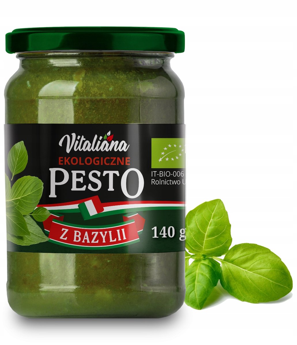 NaturAvena Pesto Bazyliowe 140g - NAVPESZBAZ140